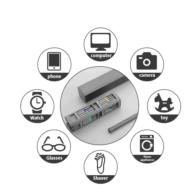 EasyTool™ - 46 delige Schroevendraaierset