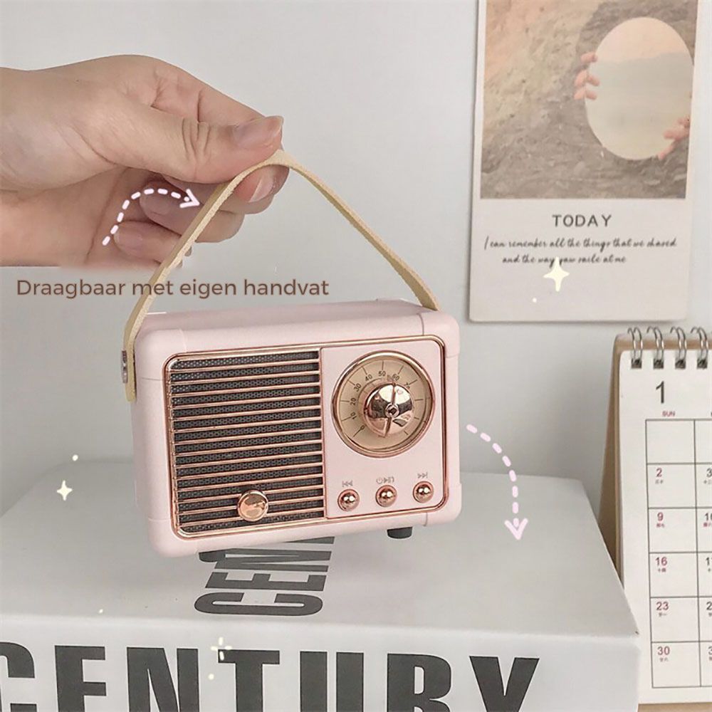 Retro Bluetooth Speaker™ | Nu met 45% KORTING